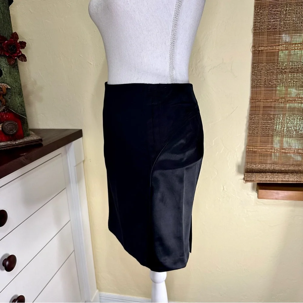 Bebe Black Pencil Straight Skirt - Picture 1 of 6
